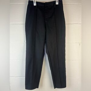 Missguided Black Front Seam Dress Pants, 6 Petite
